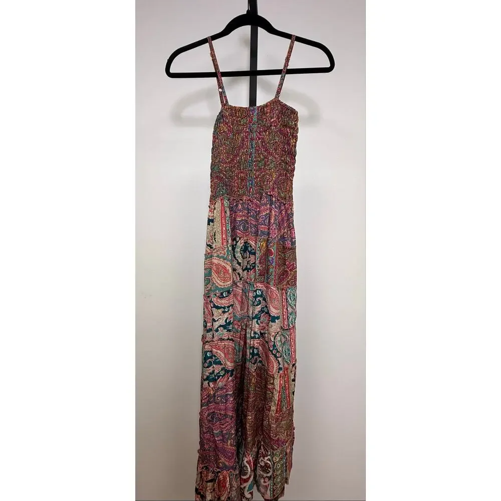 POL Boho Patchwork Maxi Dress - Picture 2 of 4